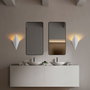 Opviq Arrow - 15173 Lámpara de Pared de Metal Blanco